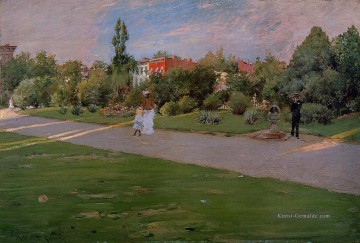  william - Park in Brooklyn 1887 William Merritt Chase